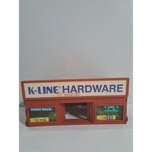 K- Line K-Lineville O Gauge Model Railroad Scenery Hardware Store Building